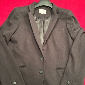 Fully lined black blazer